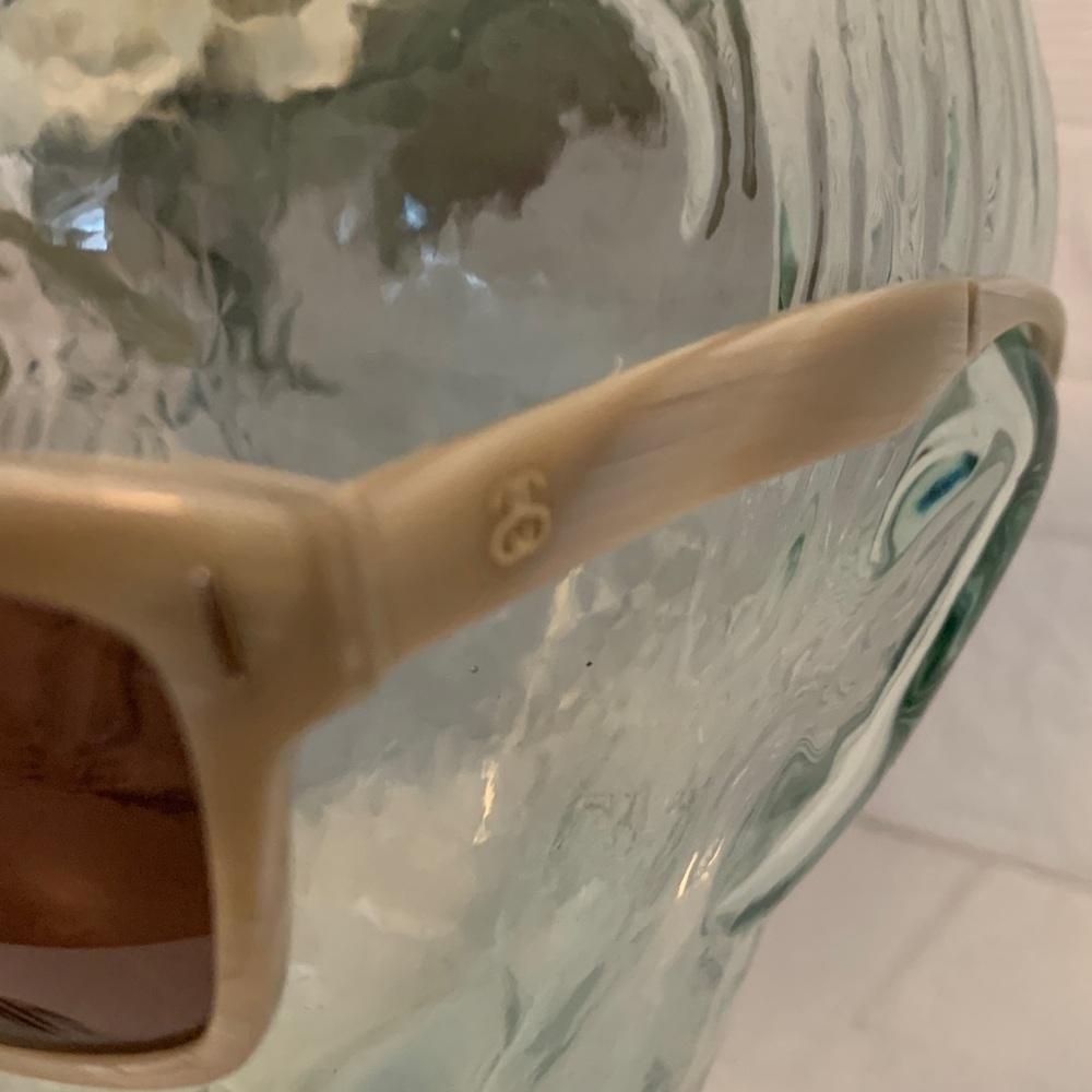 Stussy Beige Sunglasses with Dark Lenses - Picture 3 of 10